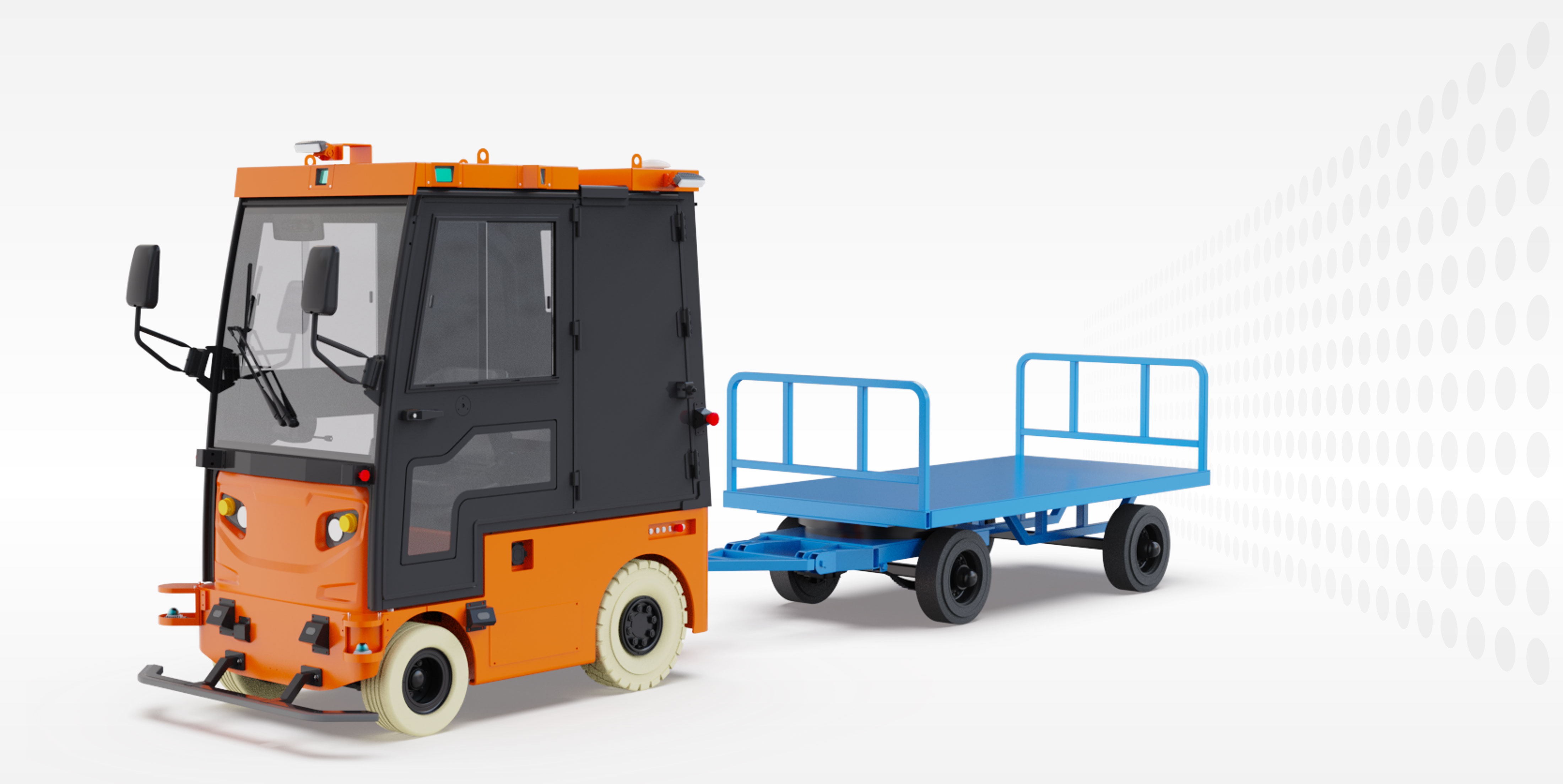 首款10T室外牵引车研发成功